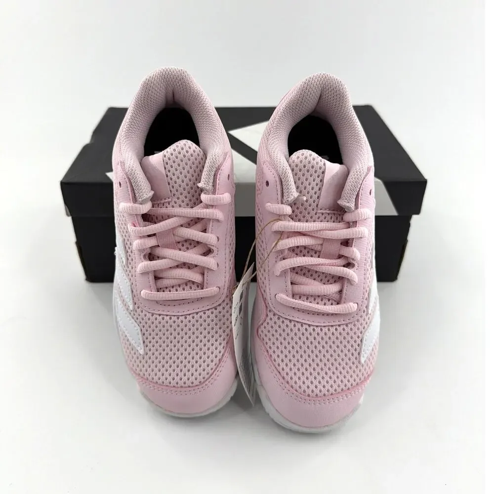 Adidas Courtflash Tennis Shoes Unisex Kids Distilled Pink Cloud White   Size 13K